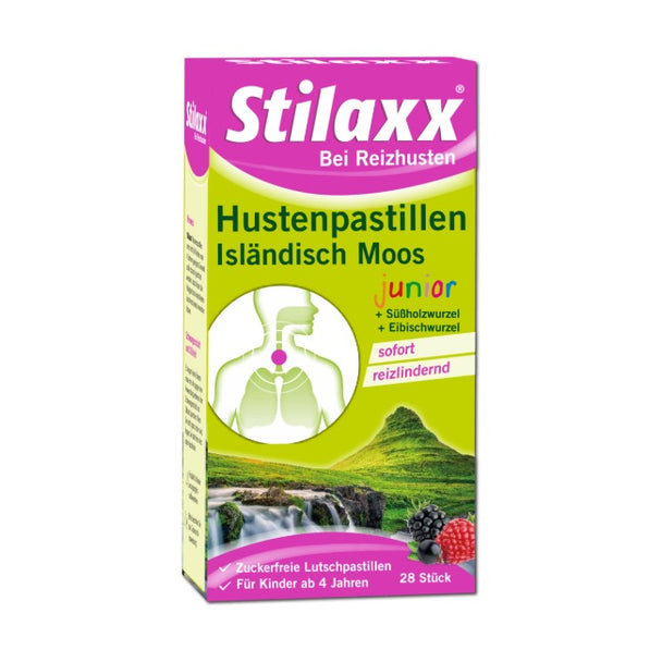 Stilaxx® Hustenpastillen Junior, 28 Stück