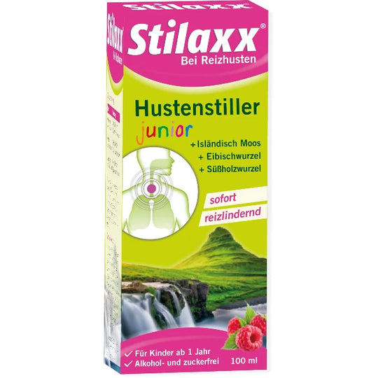 Stilaxx Hustenstiller Junior für Kinder, 100ml