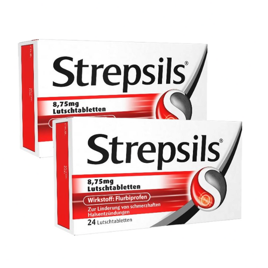 Strepsils 8,75 mg Lutschtabletten (2x24), 48 Stück