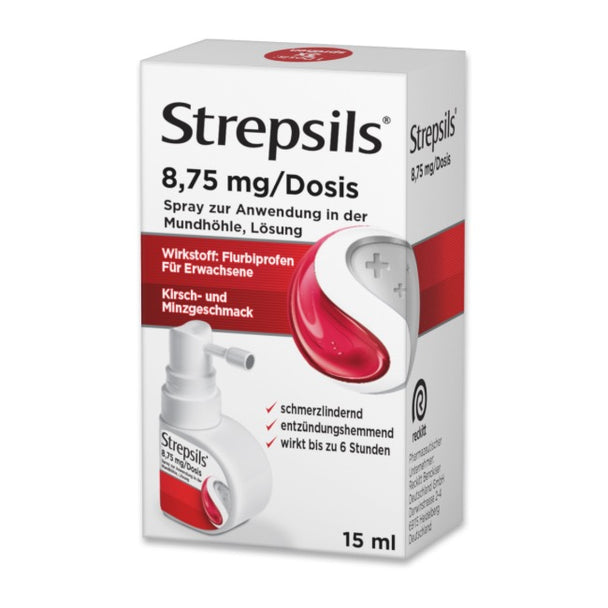 Strepsils 8,75 mg Spray, 15ml