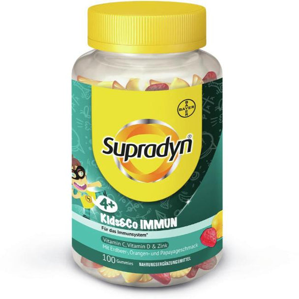 Supradyn Kids + Co Immun Gummies, 100 Stück