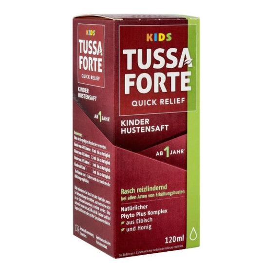 TUSSAFORTE KIDS Quick Relief Kinderhustensaft, 120ml