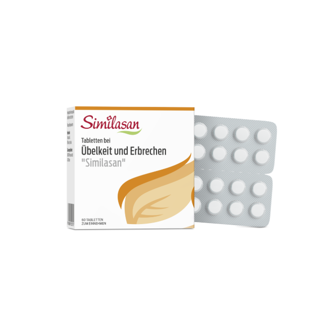 Tabletten bei Übelkeit und Erbrechen „Similasan“, 60 Stück