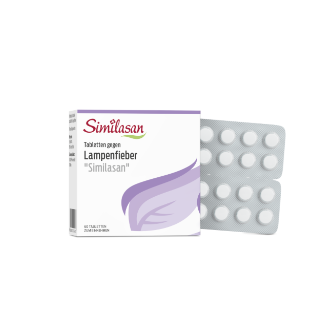 Tabletten gegen Lampenfieber „Similasan“, 60 Stück