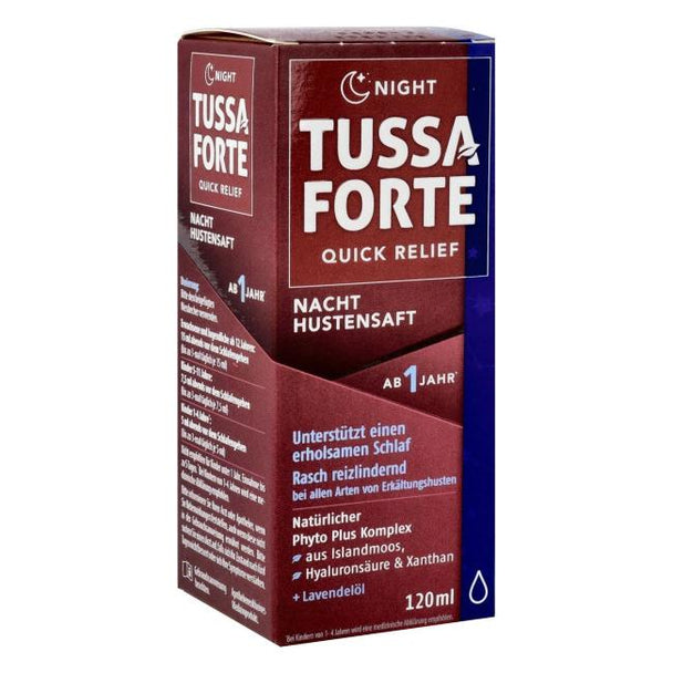 Tussaforte Quick Relief Night, 120ml