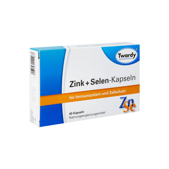 Twardy Zink+Selen-Kapseln, 40 Stück