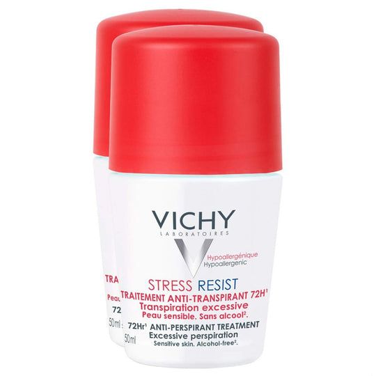 VICHY Deo Roll-on Stress Resist 72 h Doppelpack