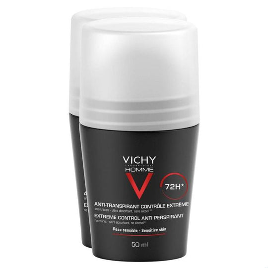 VICHY HOMME Deo Roll-on Anti-Transpirant 72h, 100ml