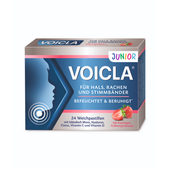 VOICLA® Weichpastillen Junior Erdbeer