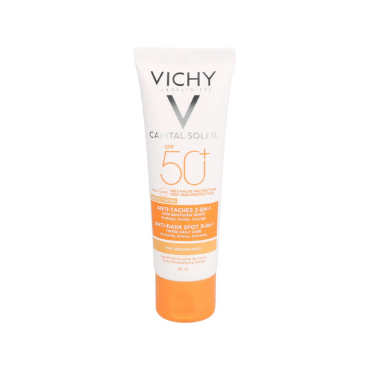 Vichy IDÈAL SOLEIL Sonnencreme gegen Pigmentflecken F50+, 50ml