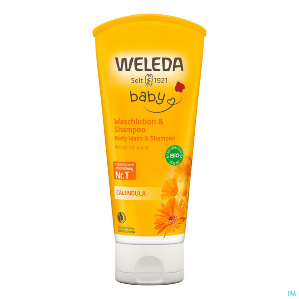 WELEDA Calendula Waschlotion & Shampoo, 200ml