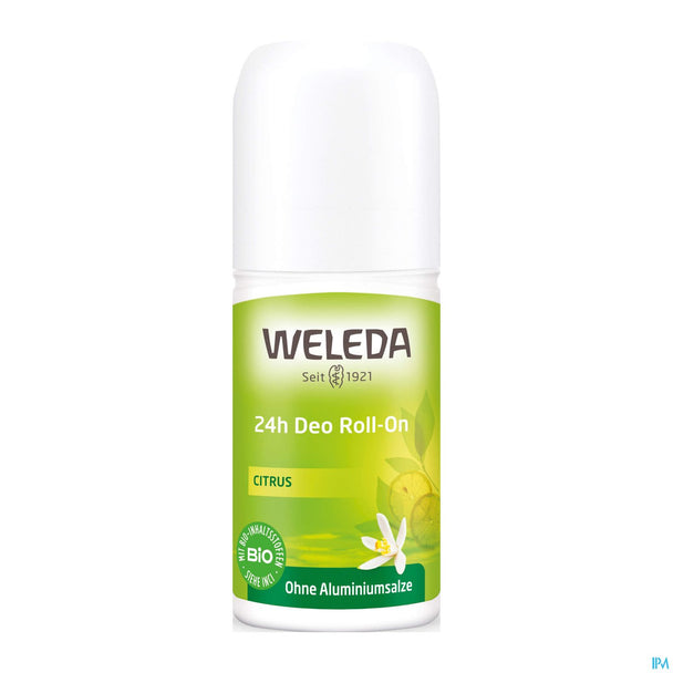 WELEDA Citrus 24h Deo Roll-On, 50ml