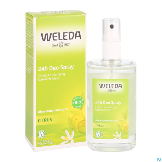 WELEDA Citrus 24h Deo Spray, 100ml