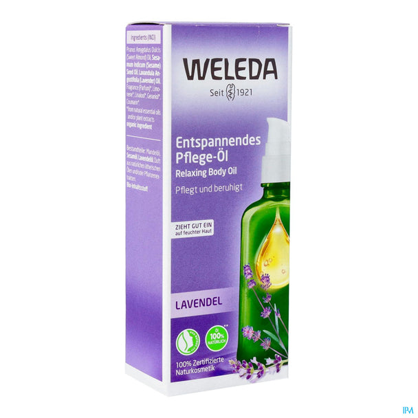 WELEDA Lavendel Entspannendes Pflege-Öl, 100ml
