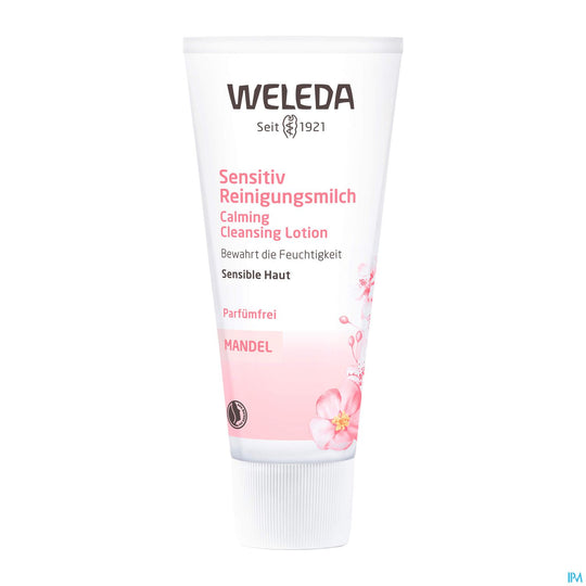 WELEDA Mandel Sensitiv Reinigungsmilch, 75ml