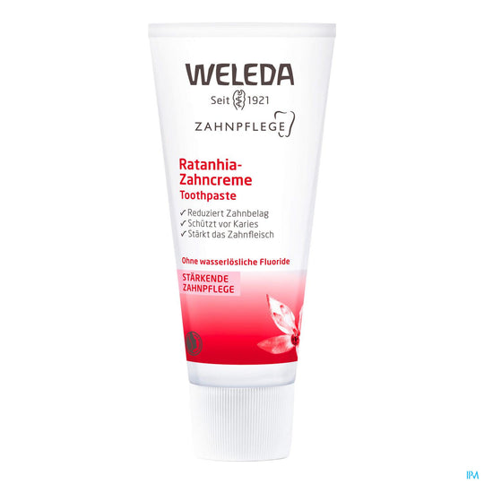 WELEDA Ratanhia Zahncreme, 75ml