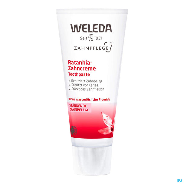 WELEDA Ratanhia Zahncreme, 75ml
