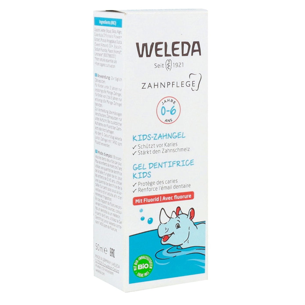 WELEDA Zahngel Mit Fluorid Kids, 50ml