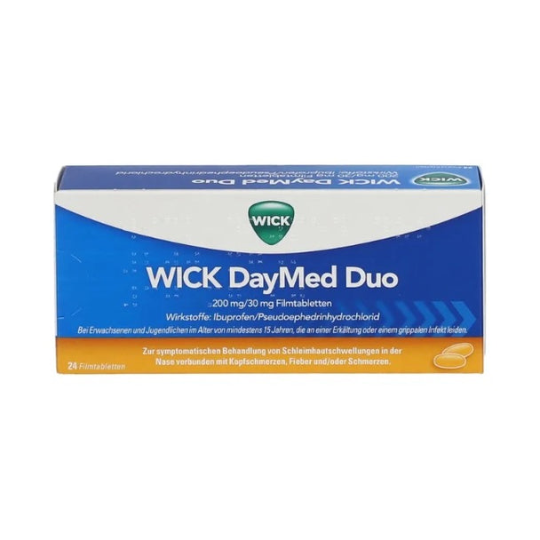 WICK Day Med Duo 200 mg/30 mg, 24 Stück
