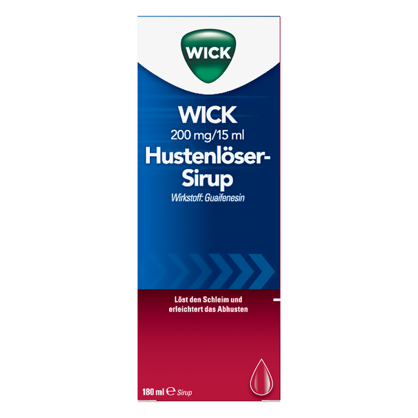 WICK Hustenlöser-Sirup 200mg/15ml, 180ml