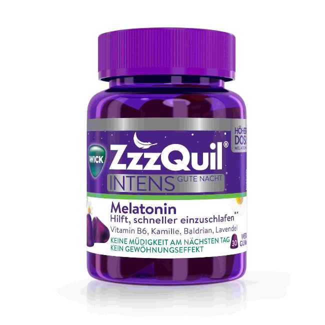 Wick ZzzQuil Gute Nacht Intens Weichgummis, 30 Stück