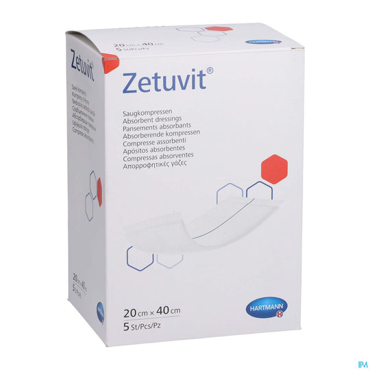 Zetuvit® Saugkompresse Steril 10 x 40cm, 25 Stück