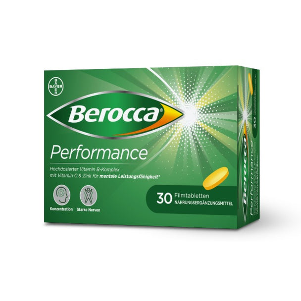 Berocca® Performance Plus Zink Filmtabletten, 30 Stück