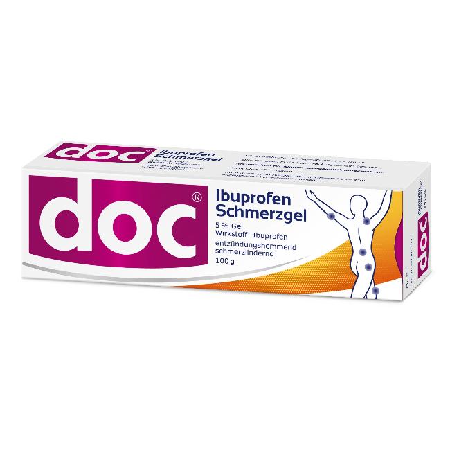 doc® Ibuprofen Schmerzgel, 100g