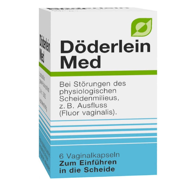 Döderlein Vaginalkapseln mit Milchsäurebakterien, 6 Stück
