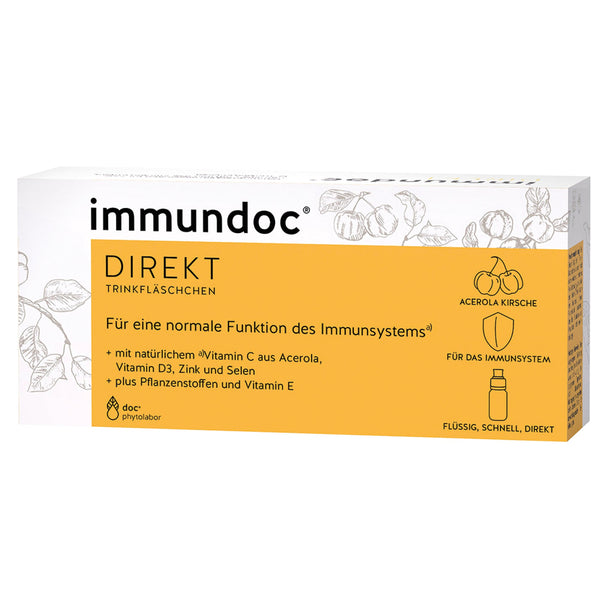 immundoc® DIREKT Trinkfläschchen, 6 Stück