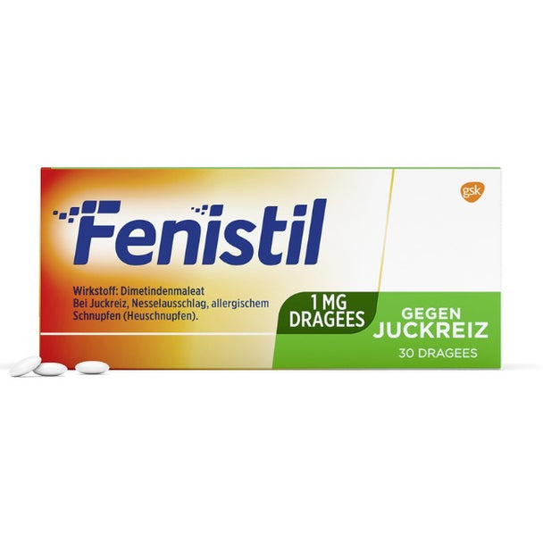 Fenistil® 1mg Dragees, 30 Stück