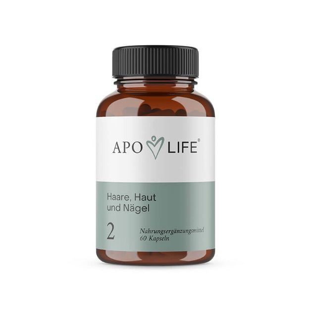 ApoLife Nr. 02 Haare, Haut und Nägel, 120 Kapseln