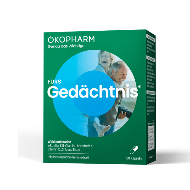 Ökopharm44® Gedächtnis Kapseln, 60 Stück