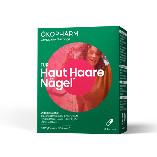 Ökopharm44® Haut Haare Nägel Wirkkomplex Kapseln, 60 Stück