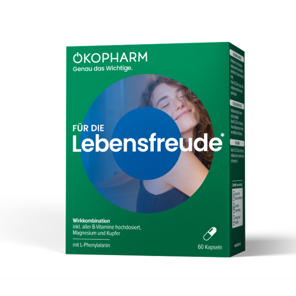 Ökopharm Lebensfreude Wirkkomplex Kapseln, 60 Stück