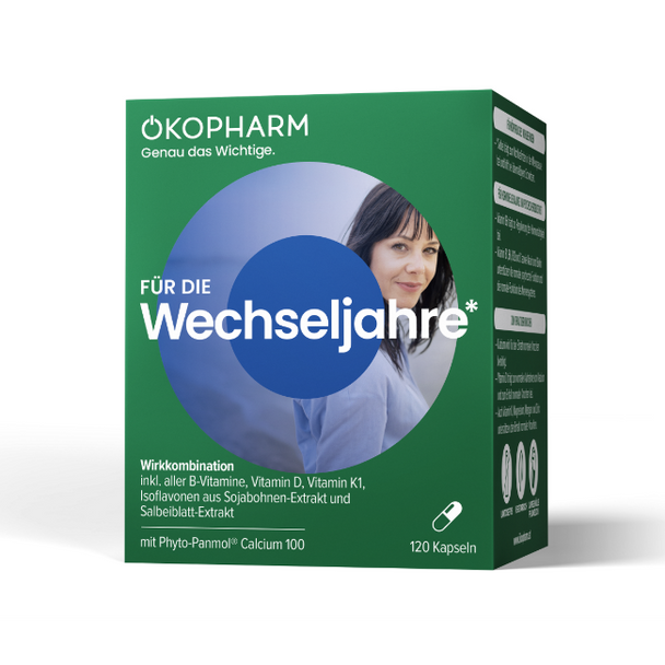 Ökopharm Wechseljahre Kapseln, 120 Stück