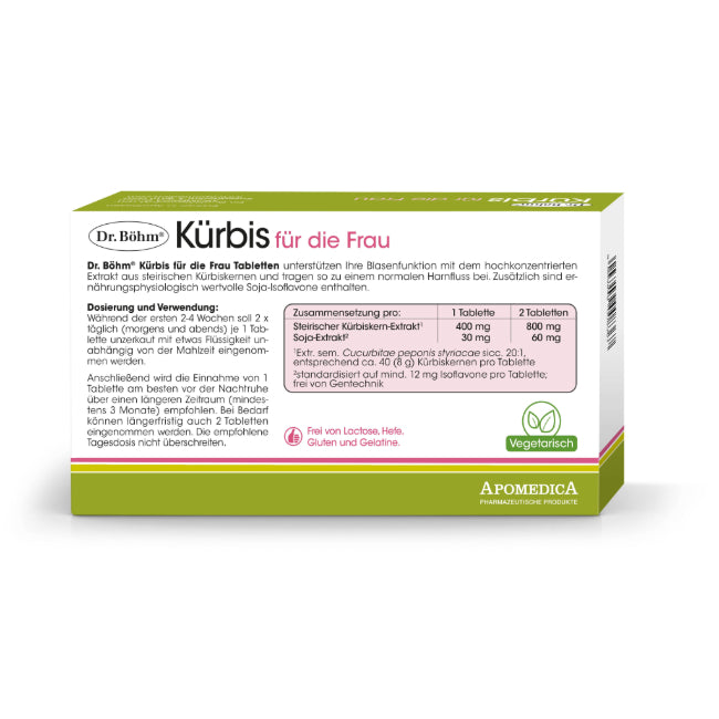 Dr. Böhm® Kürbis für die Frau, 60 Stück