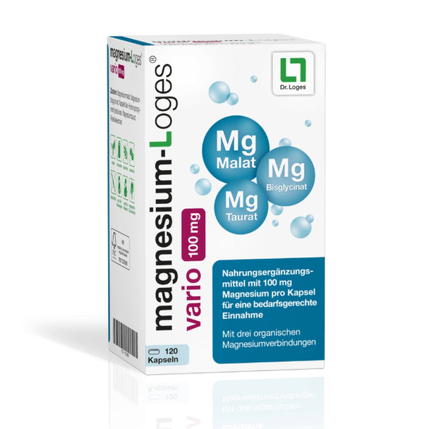 magnesium-Loges® vario 100 mg, 120 Kapseln