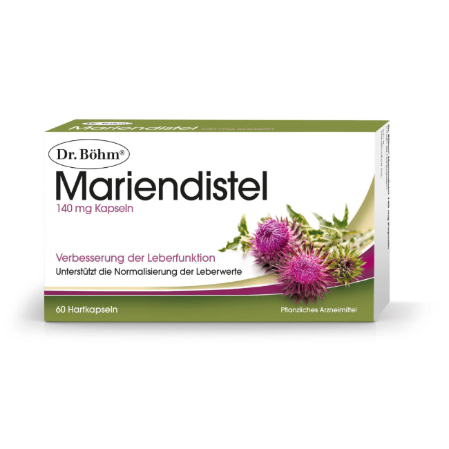 Dr. Böhm® Mariendistel 140 mg Kapseln 60 Stück