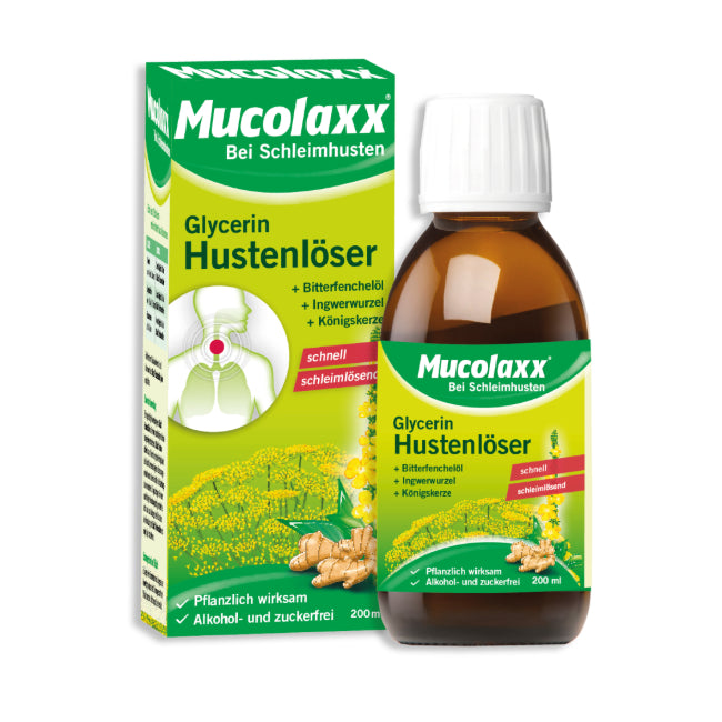 Mucolaxx® Hustenlöser für Erwachsene, 200ml