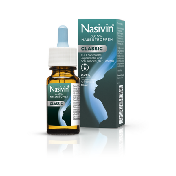 Nasivin® Classic 0,05% Nasentropfen, 10ml