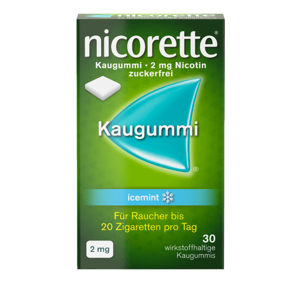 nicorette® Kaugummi icemint 2mg