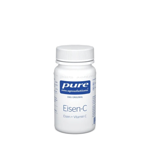 Pure Encapsulations® Eisen + Vitamin C, 60 Stück