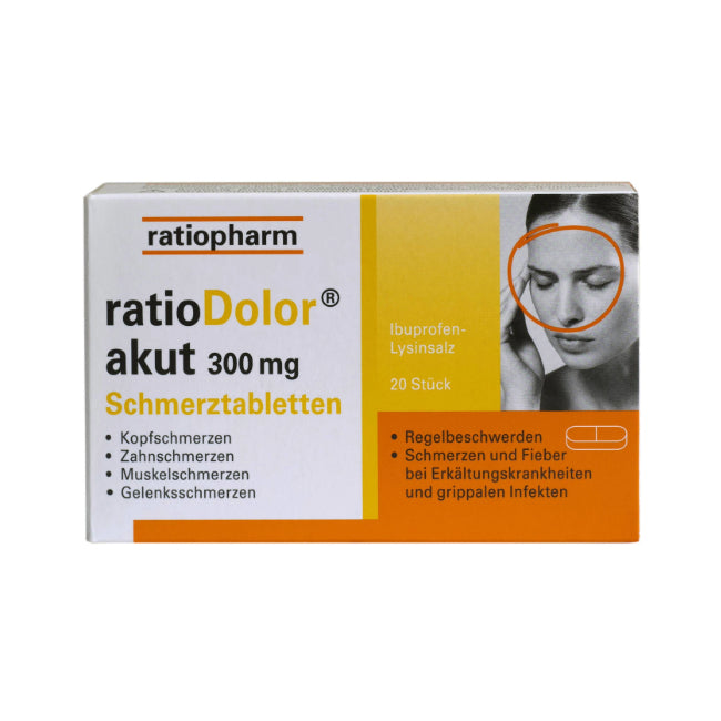 ratioDolor akut® 300 mg, 20 Stück