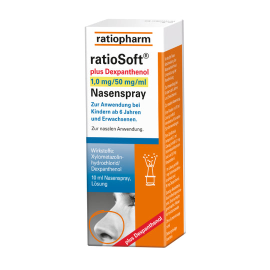 ratioSoft® PLUS Dexpanthenol 1,0 mg Nasenspray, 10ml