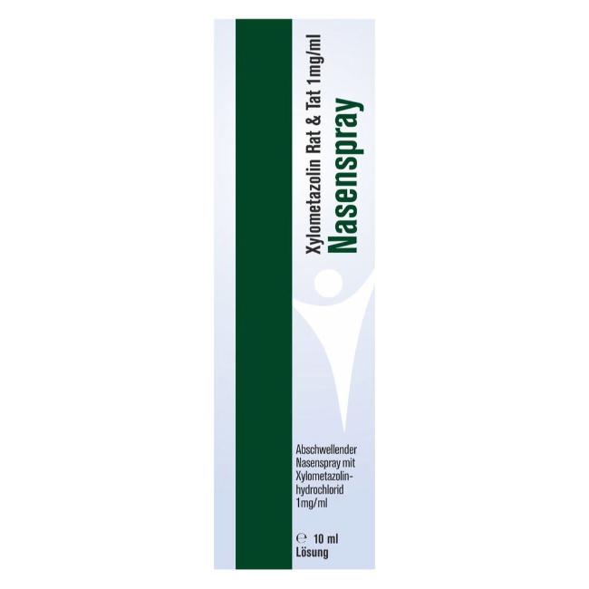 Xylometazolin Rat & Tat 1 mg/ml Nasenspray, 10ml