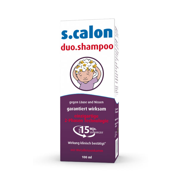 s.calon DUO Shampoo mit Nissenkamm, 100ml