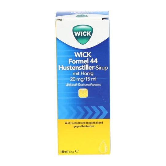 Wick Formel 44 Hustenstiller-Sirup mit Honig 20mg/15ml, 180ml