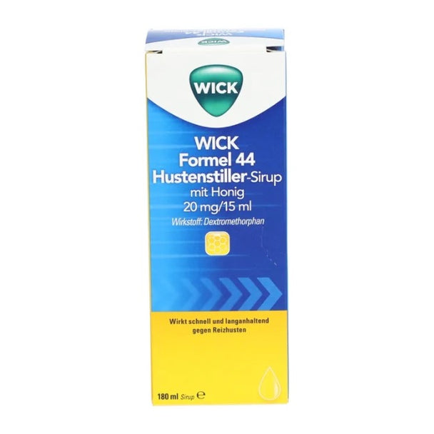 Wick Formel 44 Hustenstiller-Sirup mit Honig 20mg/15ml, 180ml