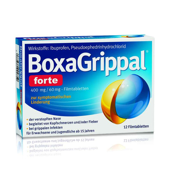 BoxaGrippal® forte Filmtabletten 400 mg/60 mg, 12 Stück